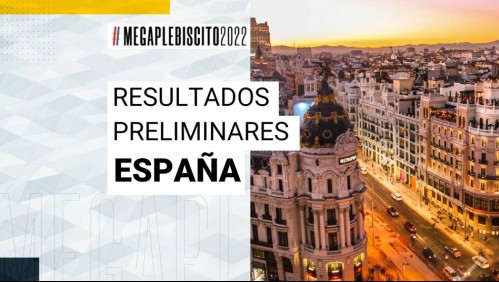 Apruebo supera al Rechazo en España: Revisa los resultados preliminares del Plebiscito 2022