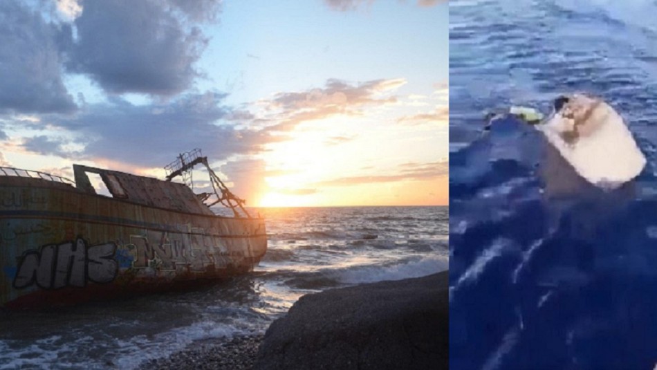 Estuvo 11 días en el mar: Hombre que naufragó sobrevive dentro de un congelador en el Océano Atlántico