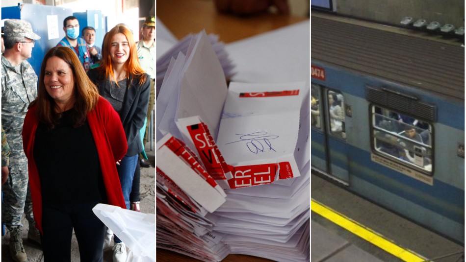 El Metro será gratuito: Autoridades fiscalizan últimos preparativos para histórica votación del Plebiscito de Salida