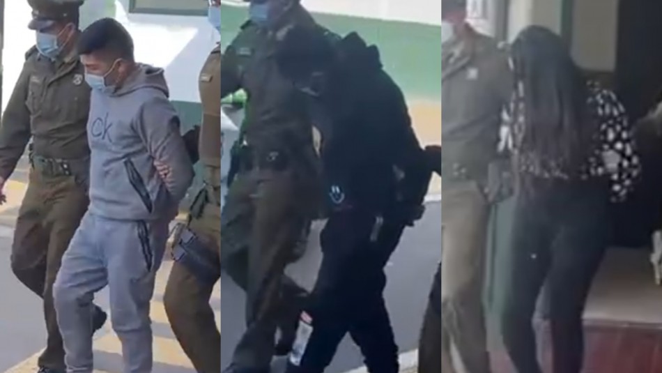 Detienen a dos hombres y una mujer por homicidio frustrado: Hirieron a bala a niña de 5 años en La Pintana Detienen a dos hombres y una mujer por homicidio frustrado: Hirieron a bala a niña de 5 años en La Pintana