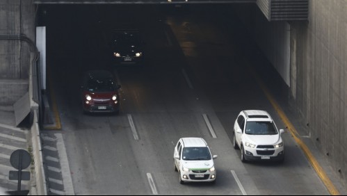 Costanera Norte informa de cierre de pistas entre Lo Saldes y Centenario
