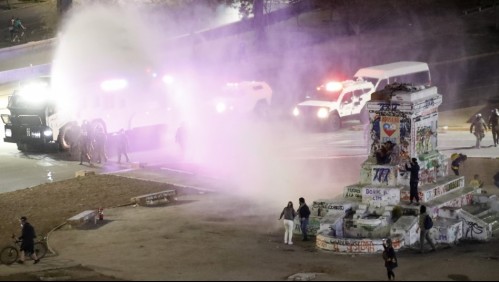 Se registran incidentes en el sector de Plaza Italia