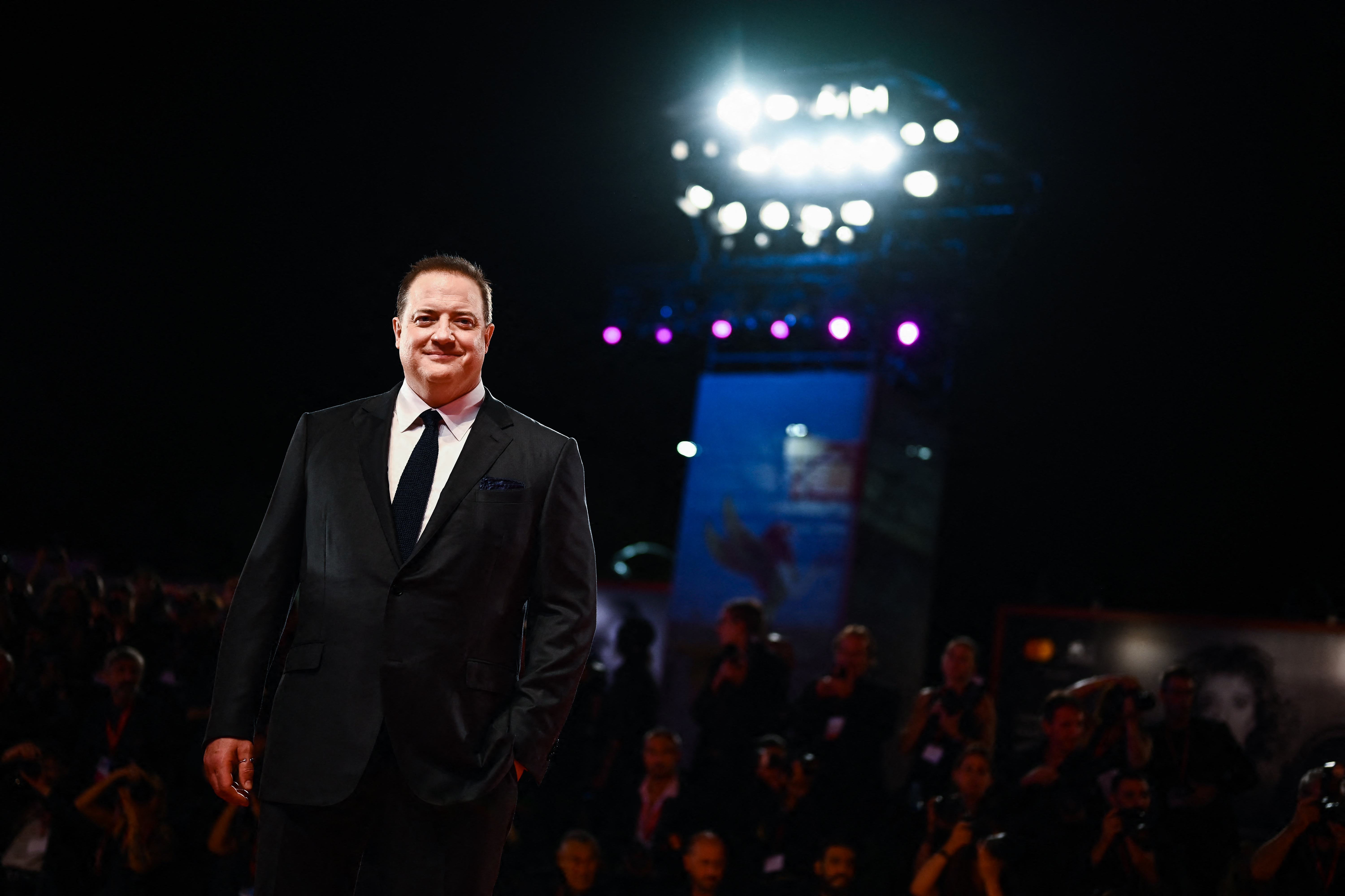 Brendan Fraser en el Festival de Venecia