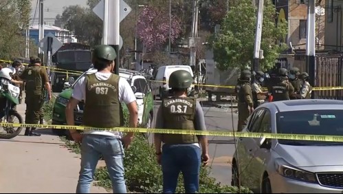 Sujeto muere tras recibir disparo de parte de funcionarios del OS7 de Carabineros: Habría intentado robarles el auto