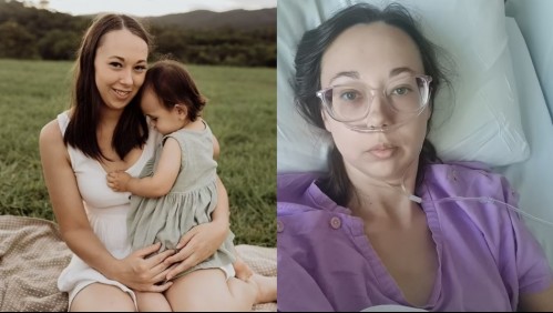 'Ojalá me hubieran escuchado': Joven madre fue al médico con síntomas de cáncer y le descartaron la enfermedad