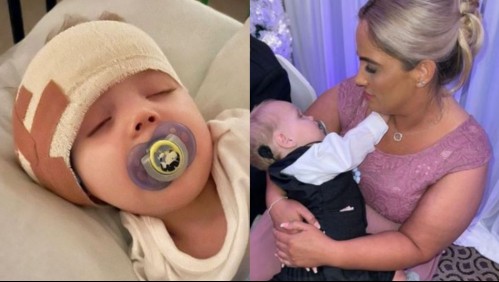 Su pequeño hijo quedó paralizado luego que los médicos descartaran cáncer al menos 15 veces