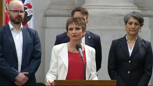 Carolina Tohá tras asumir como Ministra del Interior: 'Hay una emoción particular por llegar en estas circunstancias'