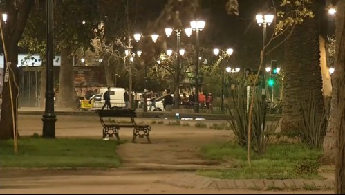 Hombre intenta frustrar asalto en Parque Almagro y es baleado en el cuello por delincuente