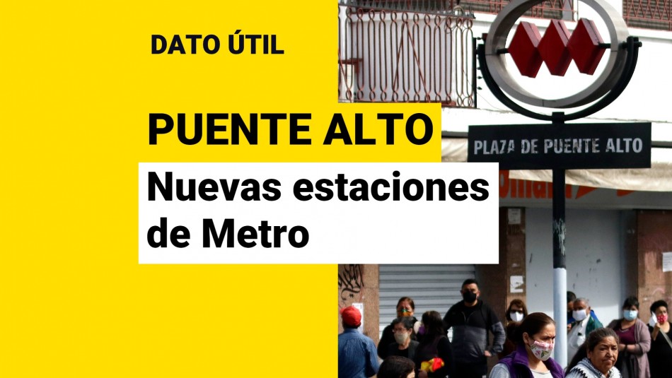 Metro de Santiago: ¿Qué nuevas estaciones llegarán a Puente Alto? Metro de Santiago: ¿Qué nuevas estaciones llegarán a Puente Alto?