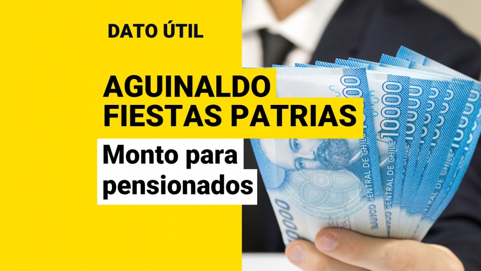 Aguinaldo de Fiestas Patrias ¿Cuál es el monto para los pensionados