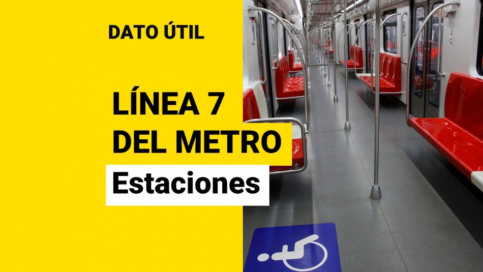 Línea 7 del Metro de Santiago: ¿Cuáles son sus estaciones? Línea 7 del Metro de Santiago: ¿Cuáles son sus estaciones?