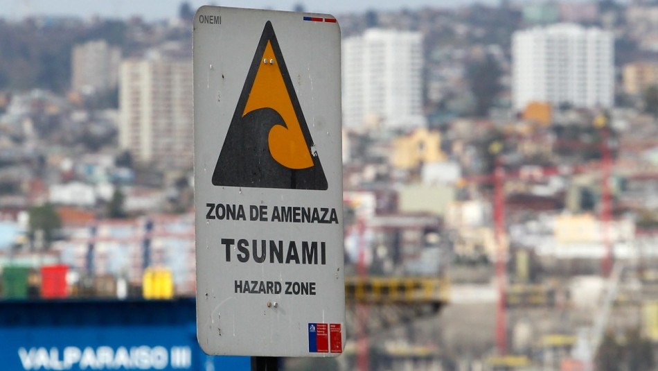 tsunami SHOA descarta riesgo de tsunami en costas chilenas tras sismo en Perú