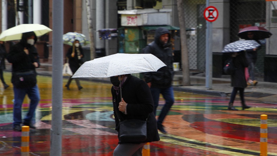Lluvia en Fiestas Patrias: Posibles precipitaciones podrían afectar a Santiago entre el 16 y el 18 de septiembre