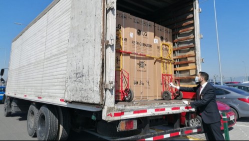 Inspector de la PDI logró recuperar camión robado con electrodomésticos avaluados en $25 millones