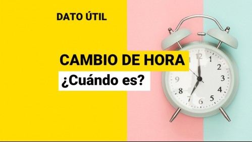 Cambio de hora: ¿Cuándo debo modificar el horario de mi reloj?