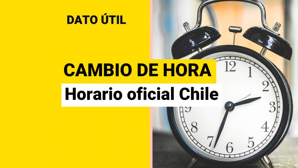 hora oficial chile