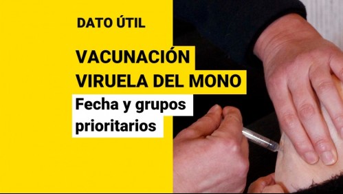 Vacuna contra viruela del mono: ¿Desde cuándo y quiénes la recibirán?
