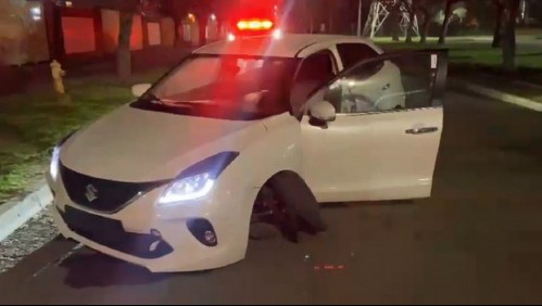 Carabineros detuvo a dos menores de edad tras persecución por la Ruta 68