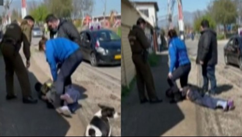 Mujer que detuvo a delincuente en Puente Alto es funcionaria en retiro de Carabineros