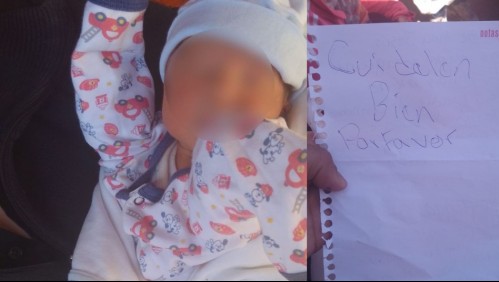 'Cuídenlo bien, por favor': Abandonan bebé de días dentro de una bolsa y dejan una nota explicando el motivo