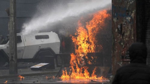 Balance oficial tras manifestaciones del 11 de septiembre: Tres detenidos y ocho locales saqueados