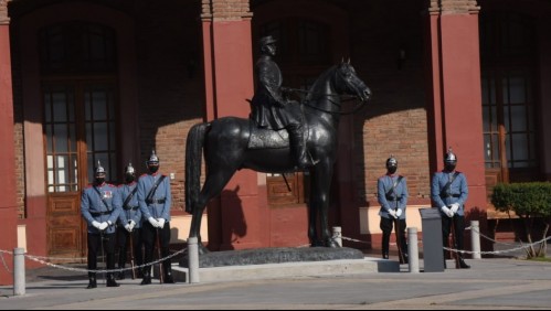 Monumento del general Baquedano es reinstalado en el Museo Histórico Militar tras 93 años en Plaza Italia