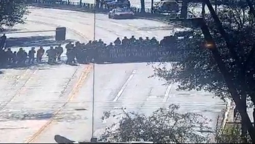 Manifestaciones en la RM: Revisa los cortes de calles y desvíos de tránsito