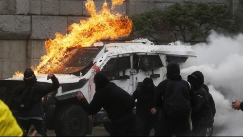 Grupo anarquista 'Bloque Negro' sería el responsable de los hechos de violencia del 11 de septiembre