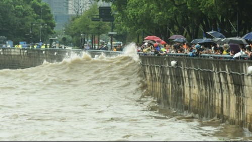 Tifón Muifa azota el este de China: Ya van más de 1,6 millones de desplazados