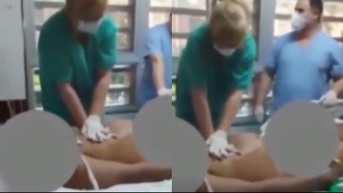 Polémica por video que muestra a funcionarios de salud riendo a carcajadas mientras tratan de reanimar a un paciente
