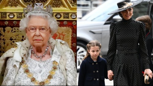 Reina Isabel habría decidido heredarles a Kate Middleton y su hija Charlotte toda su colección de joyas