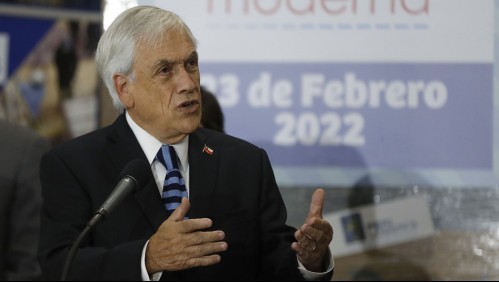 Nuevas críticas de Piñera a Boric: 'Agenda de seguridad fue obstruida por la entonces oposición y actual Gobierno'