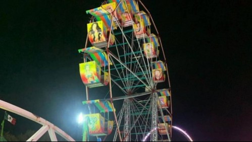 Muere quinceañera al salir de su asiento en la 'rueda de la fortuna' y caer desde 15 metros