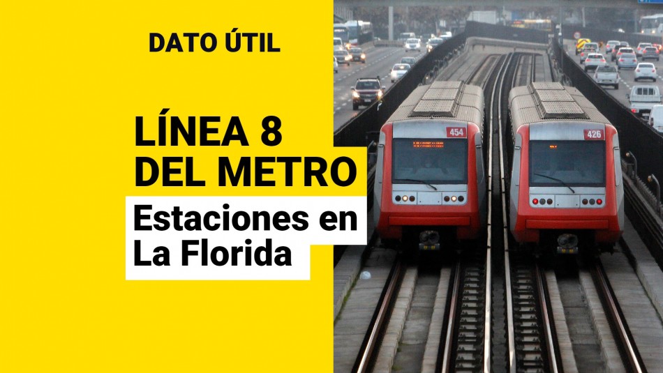 Línea 8 Del Metro De Santiago Estas Son Las Estaciones Que Se Ubicarán