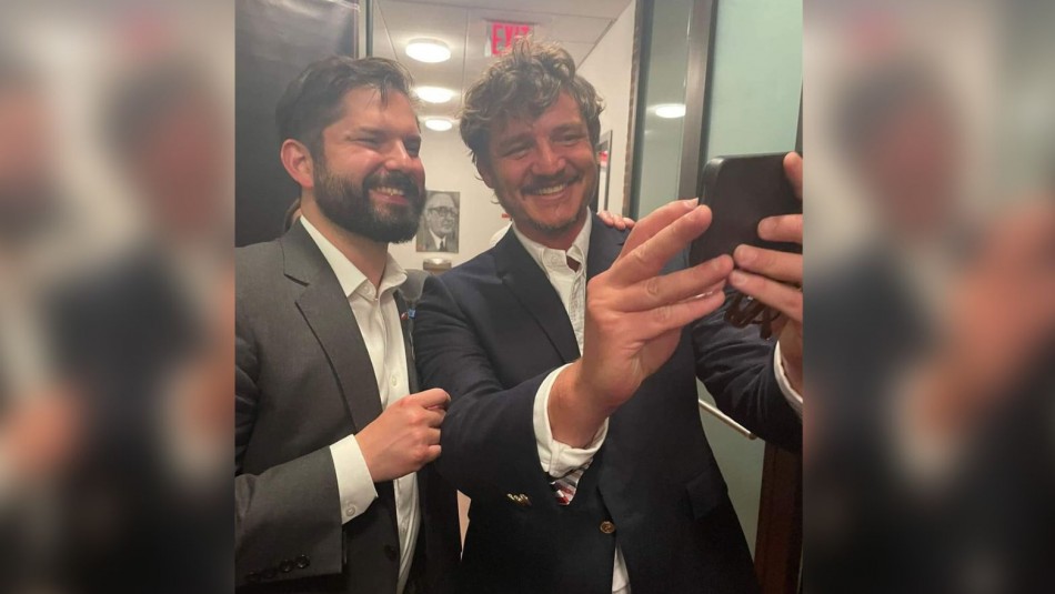 Presidente Boric y Pedro Pascal se encuentran en el homenaje a Salvador Allende en Nueva York Presidente Boric y Pedro Pascal se encuentran en el homenaje a Salvador Allende en Nueva York