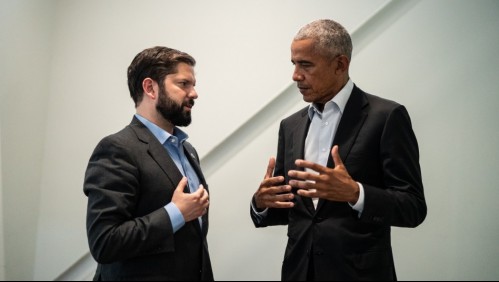 Presidente Boric se reúne con Barack Obama y en la Universidad de Columbia sugiere Convención con 'apoyo de expertos'