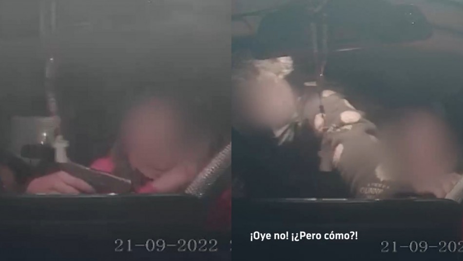 Una chofer de aplicación fue asaltada por sujetos a bordo de su auto en Puente Alto.