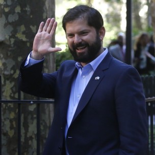 Presidente Gabriel Boric volvió a Chile tras gira a Estados Unidos Presidente Gabriel Boric volvió a Chile tras gira a Estados Unidos