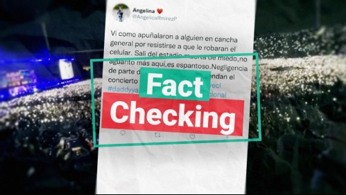 Fact Checking: No, Carabineros no tiene registros de gente apuñalada en el concierto de Daddy Yankee