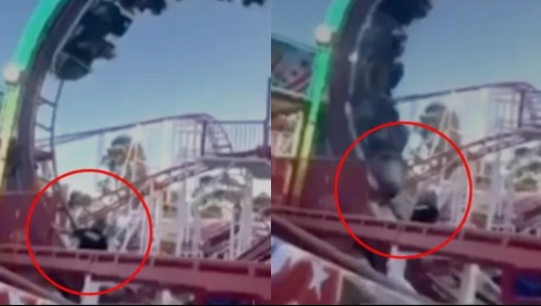 Terror en parque de diversiones: Joven fue atropellada y arrastrada varios metros por una montaña rusa