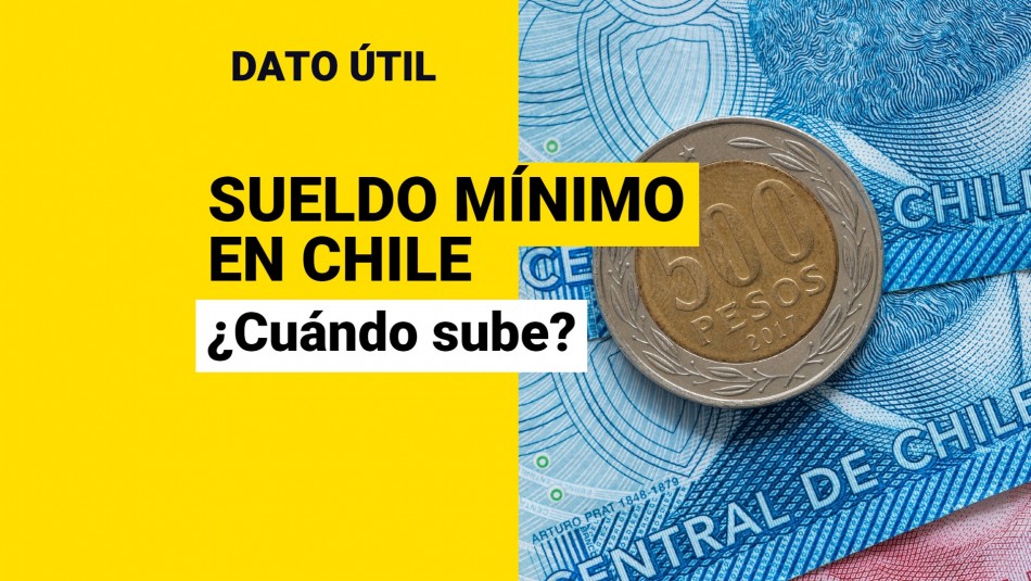 Sueldo mínimo en Chile ¿Cuándo sube el salario de los trabajadores