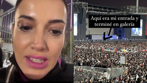 Debido al caos en concierto de Daddy Yankee: Yamila Reyna tenía entradas para cancha vip, pero terminó en galería
