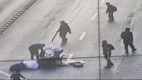 Niño de 5 años involucrado en desórdenes en la Alameda: Madre será investigada por 'vulneración de derechos'