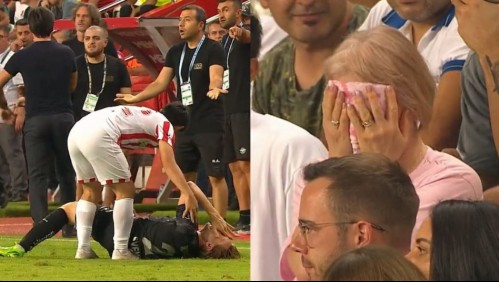 Debutaba en su equipo, su mamá fue a verlo y lo expulsaron a segundos de ingresar a la cancha