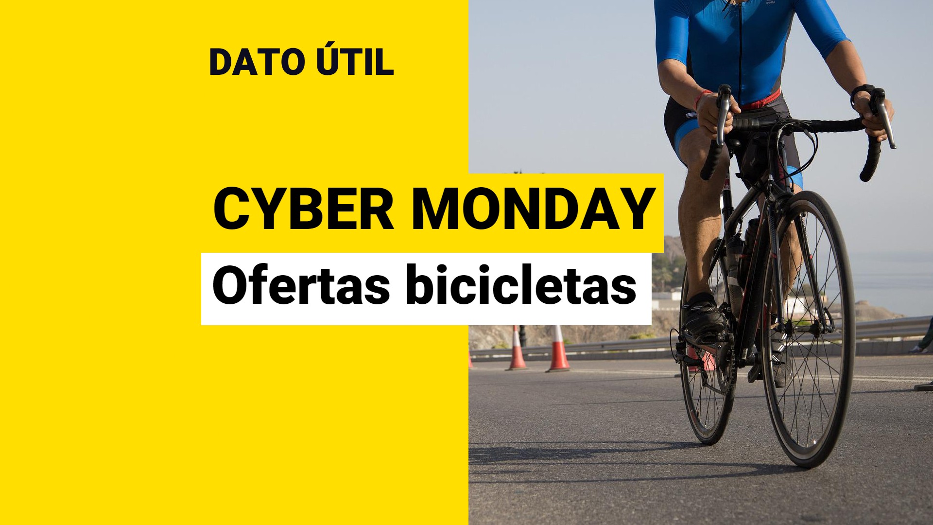 Bicicletas en cyber discount monday