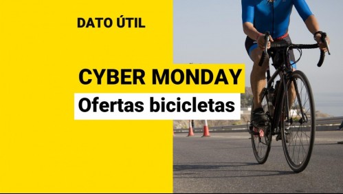 Cyber Monday: Revisa las marcas con ofertas en bicicletas