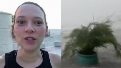 'El sonido del viento es lo que más susto te da': Ingrid Parra vivió el huracán Ian en Miami