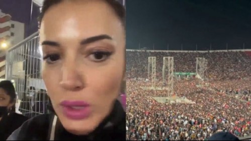 Concierto Daddy Yankee: Yamila Reyna tenía entradas para cancha vip, pero terminó en galería debido al caos