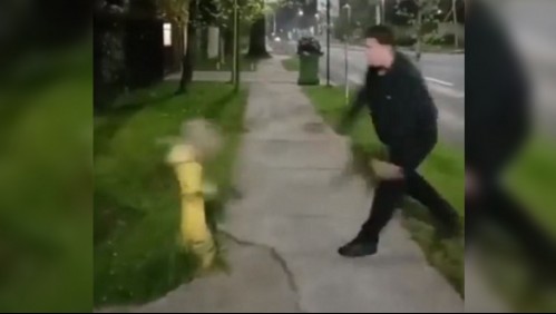 Identifican a joven que rompió grifo en Las Condes: Tiene 18 años y confesó el hecho