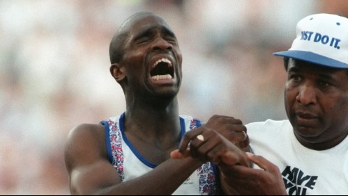 Fallece Jim Redmond, que ayudó a su hijo a cruzar la meta en los JJOO Barcelona-92